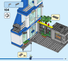 LEGO 60316 instructions page 117 – build guide