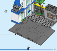 LEGO 60316 instructions page 121 – build guide