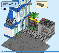 LEGO 60316 instructions page 122 – build guide