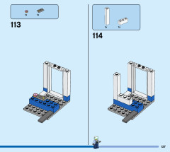 LEGO 60316 instructions page 127 – build guide