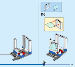 LEGO 60316 instructions page 129 – build guide