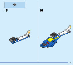 LEGO 60316 instructions page 13 – build guide
