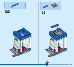 LEGO 60316 instructions page 133 – build guide
