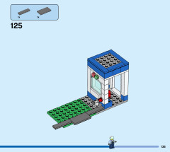 LEGO 60316 instructions page 135 – build guide