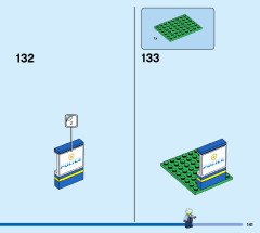 LEGO 60316 instructions page 141 – build guide