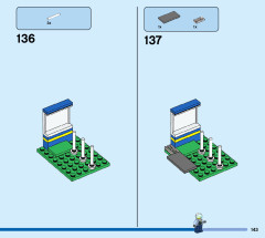 LEGO 60316 instructions page 143 – build guide