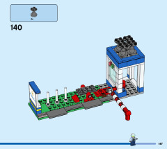 LEGO 60316 instructions page 147 – build guide