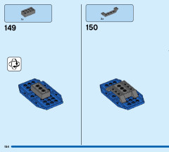 LEGO 60316 instructions page 154 – build guide