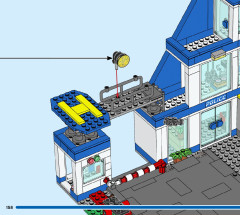 LEGO 60316 instructions page 158 – build guide