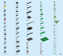 LEGO 60316 instructions page 163 – build guide