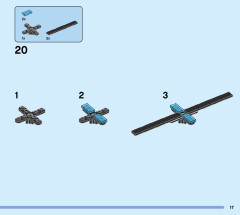 LEGO 60316 instructions page 17 – build guide