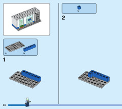 LEGO 60316 instructions page 20 – build guide