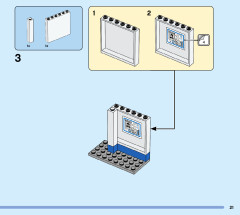 LEGO 60316 instructions page 21 – build guide