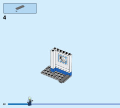 LEGO 60316 instructions page 22 – build guide