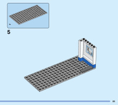 LEGO 60316 instructions page 23 – build guide
