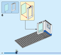 LEGO 60316 instructions page 24 – build guide