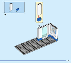 LEGO 60316 instructions page 25 – build guide