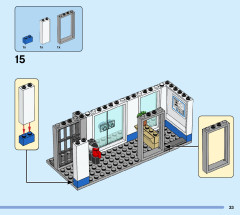 LEGO 60316 instructions page 33 – build guide