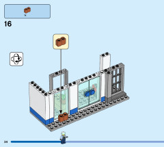 LEGO 60316 instructions page 34 – build guide