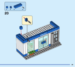 LEGO 60316 instructions page 39 – build guide
