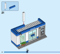 LEGO 60316 instructions page 40 – build guide