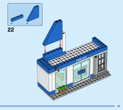 LEGO 60316 instructions page 41 – build guide