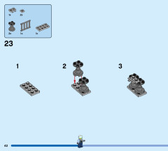 LEGO 60316 instructions page 42 – build guide