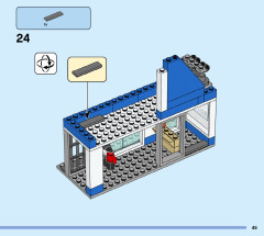 LEGO 60316 instructions page 45 – build guide