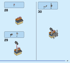 LEGO 60316 instructions page 47 – build guide