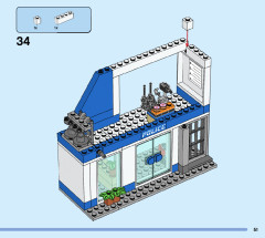 LEGO 60316 instructions page 51 – build guide