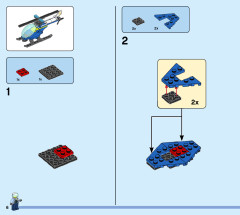 LEGO 60316 instructions page 6 – build guide