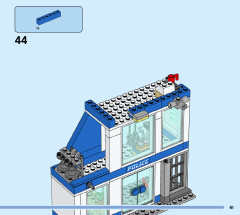 LEGO 60316 instructions page 61 – build guide