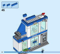 LEGO 60316 instructions page 62 – build guide