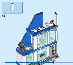 LEGO 60316 instructions page 64 – build guide
