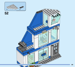 LEGO 60316 instructions page 69 – build guide