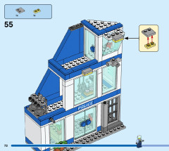 LEGO 60316 instructions page 72 – build guide
