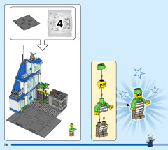 LEGO 60316 instructions page 78 – build guide