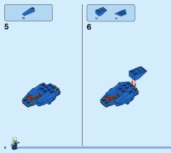 LEGO 60316 instructions page 8 – build guide