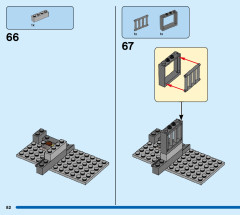LEGO 60316 instructions page 82 – build guide