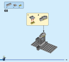 LEGO 60316 instructions page 83 – build guide