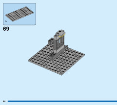 LEGO 60316 instructions page 84 – build guide