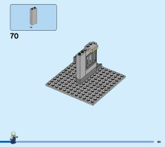 LEGO 60316 instructions page 85 – build guide