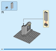 LEGO 60316 instructions page 86 – build guide