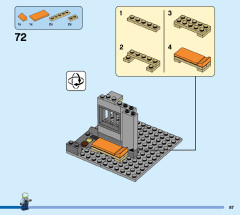 LEGO 60316 instructions page 87 – build guide