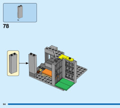 LEGO 60316 instructions page 94 – build guide