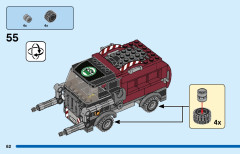LEGO 60316 instructions page 62 – build guide
