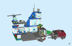 LEGO 60316 instructions page 67 – build guide