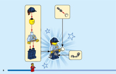 LEGO 60317 instructions page 8 – build guide