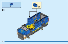 LEGO 60317 instructions page 42 – build guide