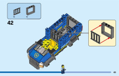 LEGO 60317 instructions page 43 – build guide